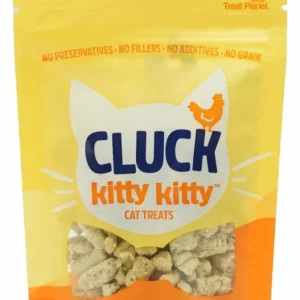 Kitty Kitty Cluck Freeze-Dried Chicken Cat Treat with Catnip Coating 0.75 oz