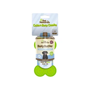 Pet Naturals Calm & Busy Combo Calming Peanut Butter & Lick Mat for Dogs