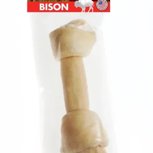 Tasman's Natural Pet Bison Rawhide 11" - 14" Dog Natural Chews - X - Large Bone