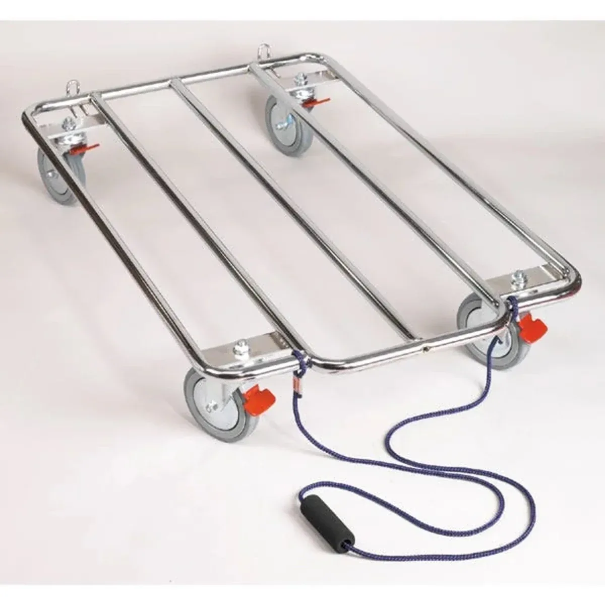 PS Kennel Kart Chrome with Wheels