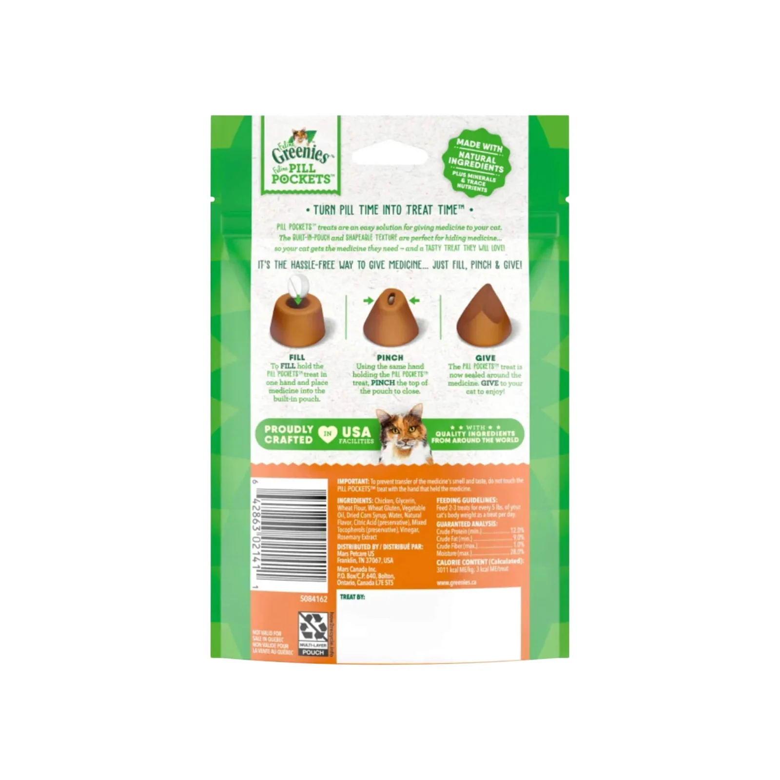 Feline Greenies Pill Pockets Cat Treats - Image 2