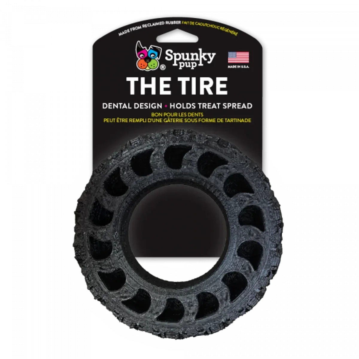 The Tire - Reclaimed Rubber Dog Toy - Image 2