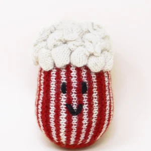 POPCORN CROCHET DOG TOY