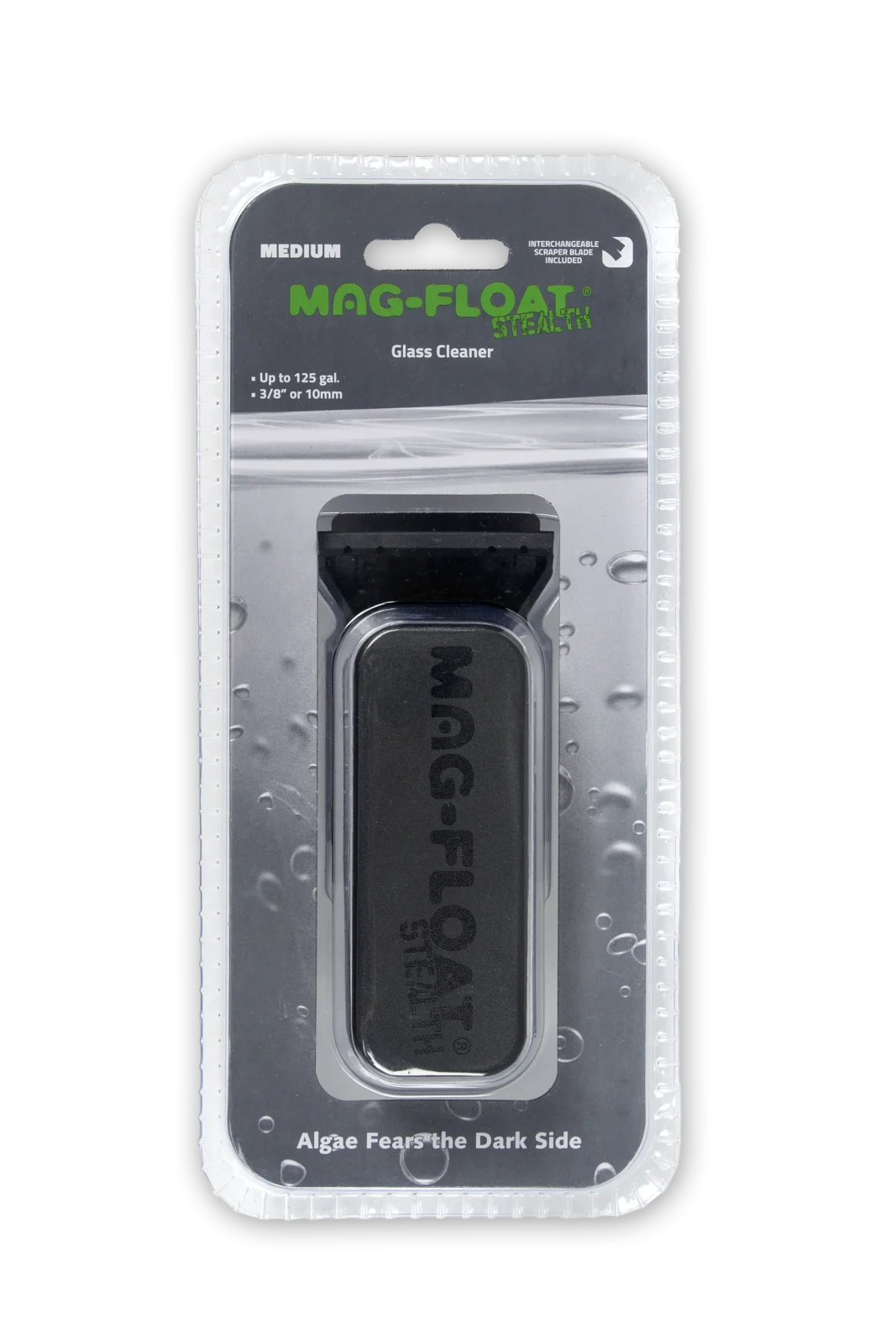 Mag-Float Stealth Floating Magnet Glass Aquarium Cleaner Medium