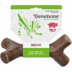 Benebone Dog Chews Bacon Stick - Large