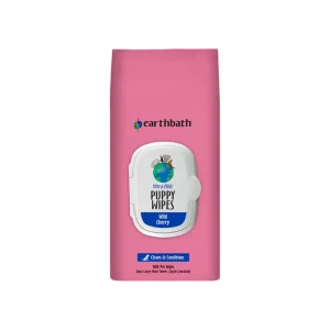 Earthbath Ultra-Mild Wild Cherry Puppy Wipes
