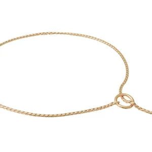 Slip Snake Show Chain Dog Collar (24 in x 3.0 mm)