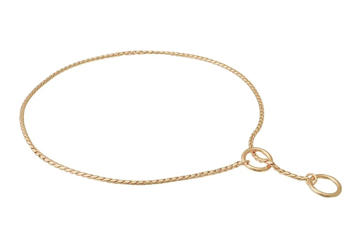 Slip Snake Show Chain Dog Collar (24 in x 3.0 mm)