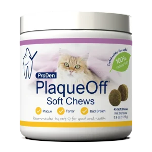NaturVet Proden PlaqueOff Soft Chews for Cats 45 ct
