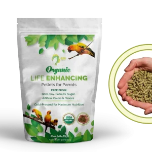 Organic Parrot Pellets (4lbs)