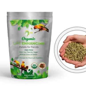 Organic Parrot Pellets (25lbs)