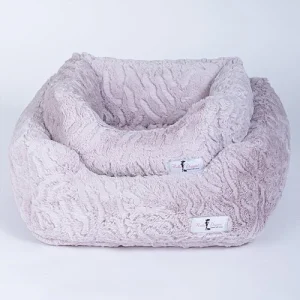 Cuddle Dog Bed: Pink Ice