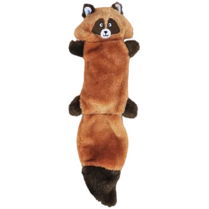 Zippy Paws Zingy Raccoon Plush Toy for Dogs