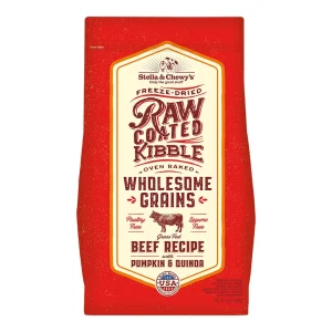 Stella & Chewy's Raw Coated Wholesome Beef Dry Dog Food - 3.5 lbs
