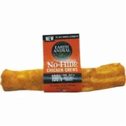 Earth Animal Dog Chews NO HIDE Chicken - 7 Inches - 24 Count