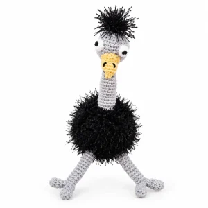 Ozzie the Crochet Ostrich