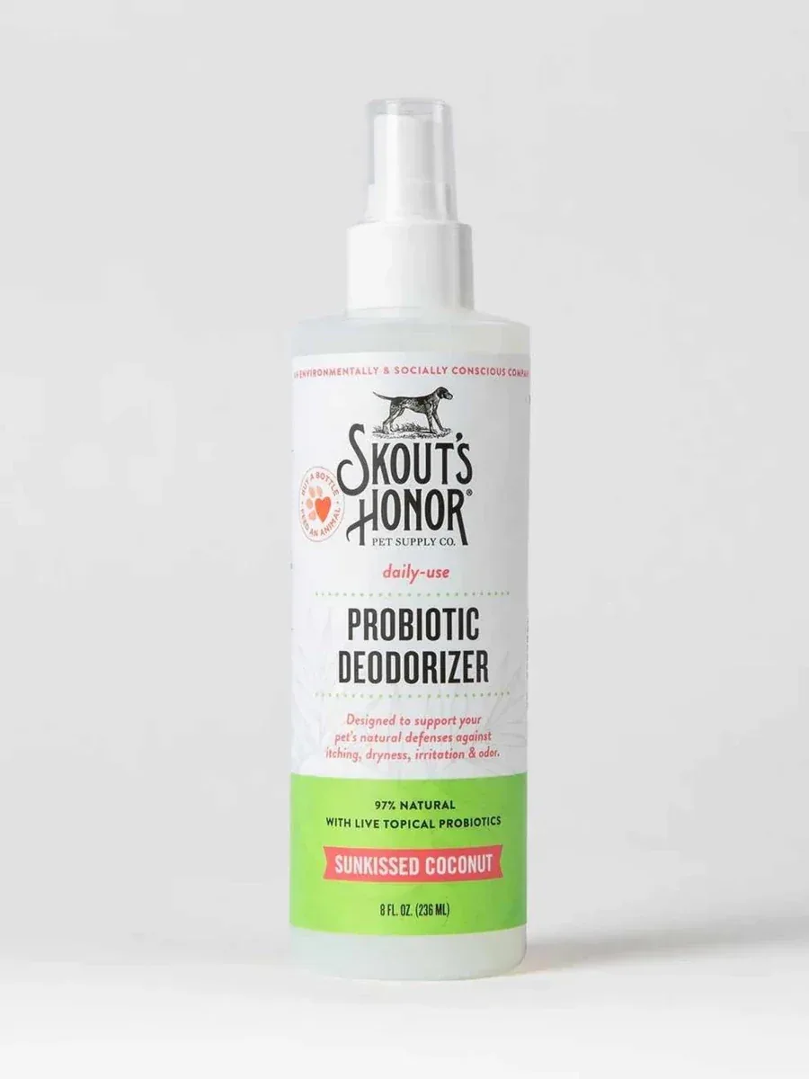 Skout's Honor Probiotic Daily Use Deodorizer Sunkissed Coconut 8 oz - Image 2