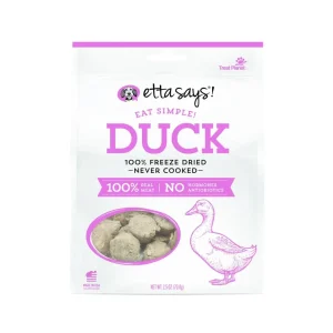 Etta Says Dog Treats Freeze-Dried Simple Duck - 2.5 Oz