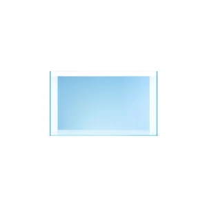 UNS 5N - 4.6 Gallon Limited Edition Blue Rimless Aquarium