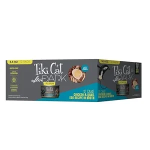 Tiki Cat After Dark High-Protein Chicken and Quail Egg Adult Canned Cat Food