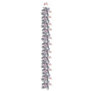 ZA Itty Bitty Clip Strip - Ele 12 ct