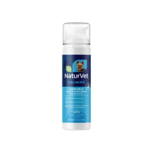 NaturVet Lickable Calming Supplement with Melatonin for Dogs