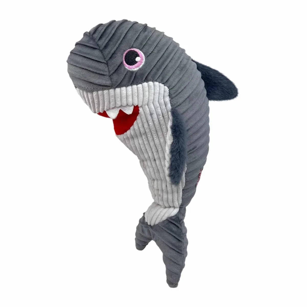 KONG Cuteseas Rufflez Shark Dog Plush Dog Toy Medium/Large
