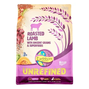 Earthborn Unrefined Ancient Grains Lamb Dry Dog Food - 12.5 lbs