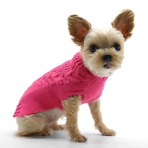 Mix Knit Sweater Pink