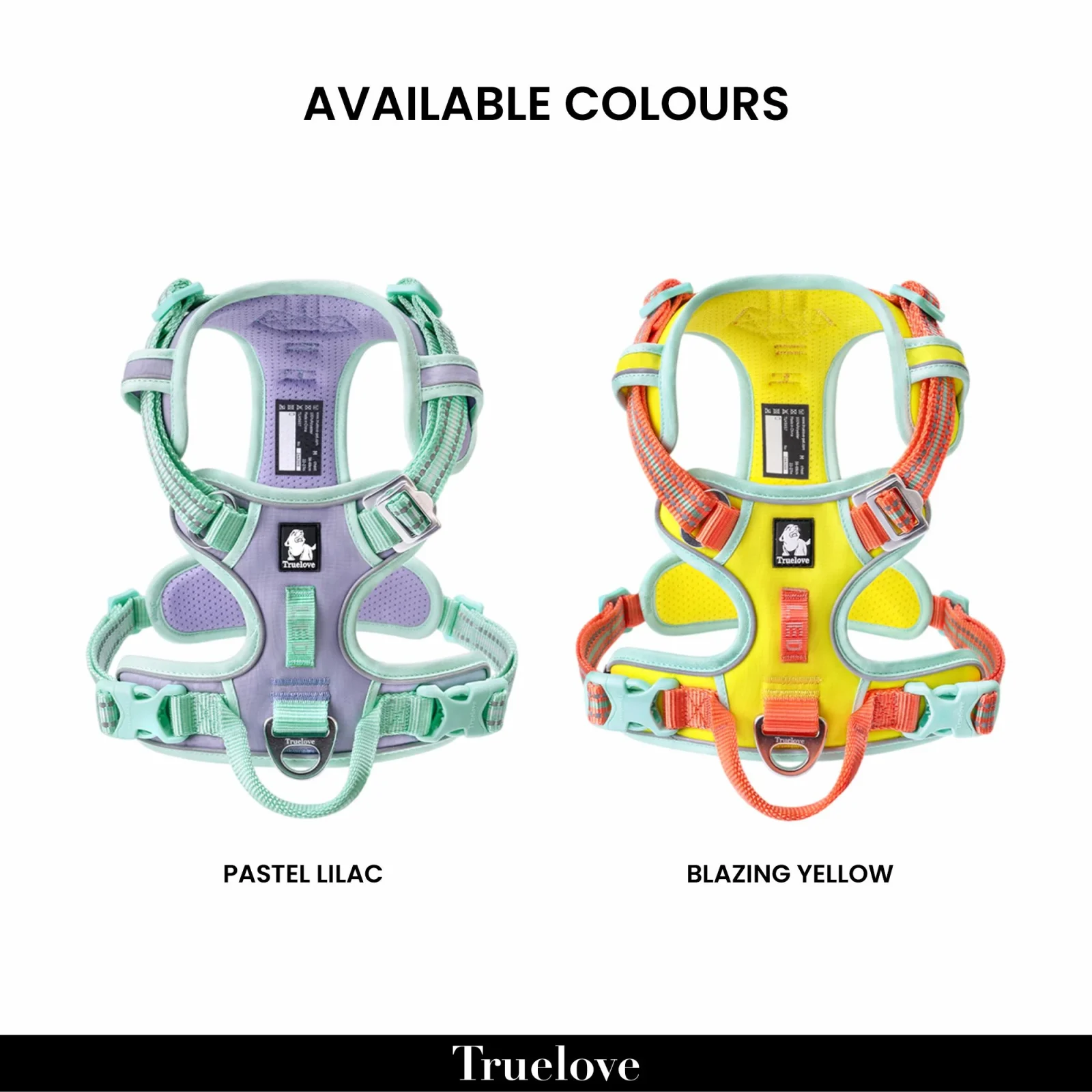 Truelove No Pull Cordura Harness for Dogs (Pastel Lilac) - Image 2