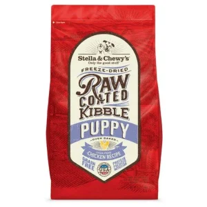 Stella & Chewy's Raw Coated Puppy Chicken Dry Dog Food - 22 lbs