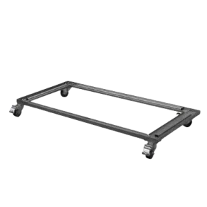 Base for WZ-304 Half Bank with 4 Casters by Waggz