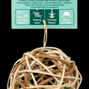 Oxbow Enriched Life Deluxe Hay Wrap & Rattan Ball Basket