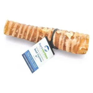 Bark + Harvest by Superior Farms 6" Beef Trachea Dog Natural Chews - Display Box - Case of 24