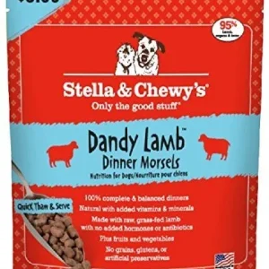 Stella & Chewy's Frozen Dog Food Dinner Patties Lamb - 8.5 Oz
