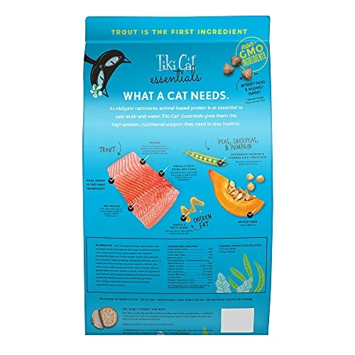 Tiki Cat Essentials Trout & Menhaden Fish Meal Recipe #12 Wet Cat Food - - Image 2