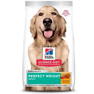 Hill's Science Diet Adult Perfect Weight Chicken Recipe Dry Dog Food, 12-lb bag