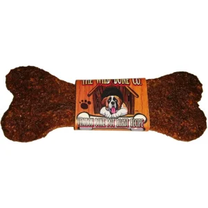 The Wild Bone Co. Venison Bone Pot Roast Recipe Crunchy Dog Treats - 48 ct