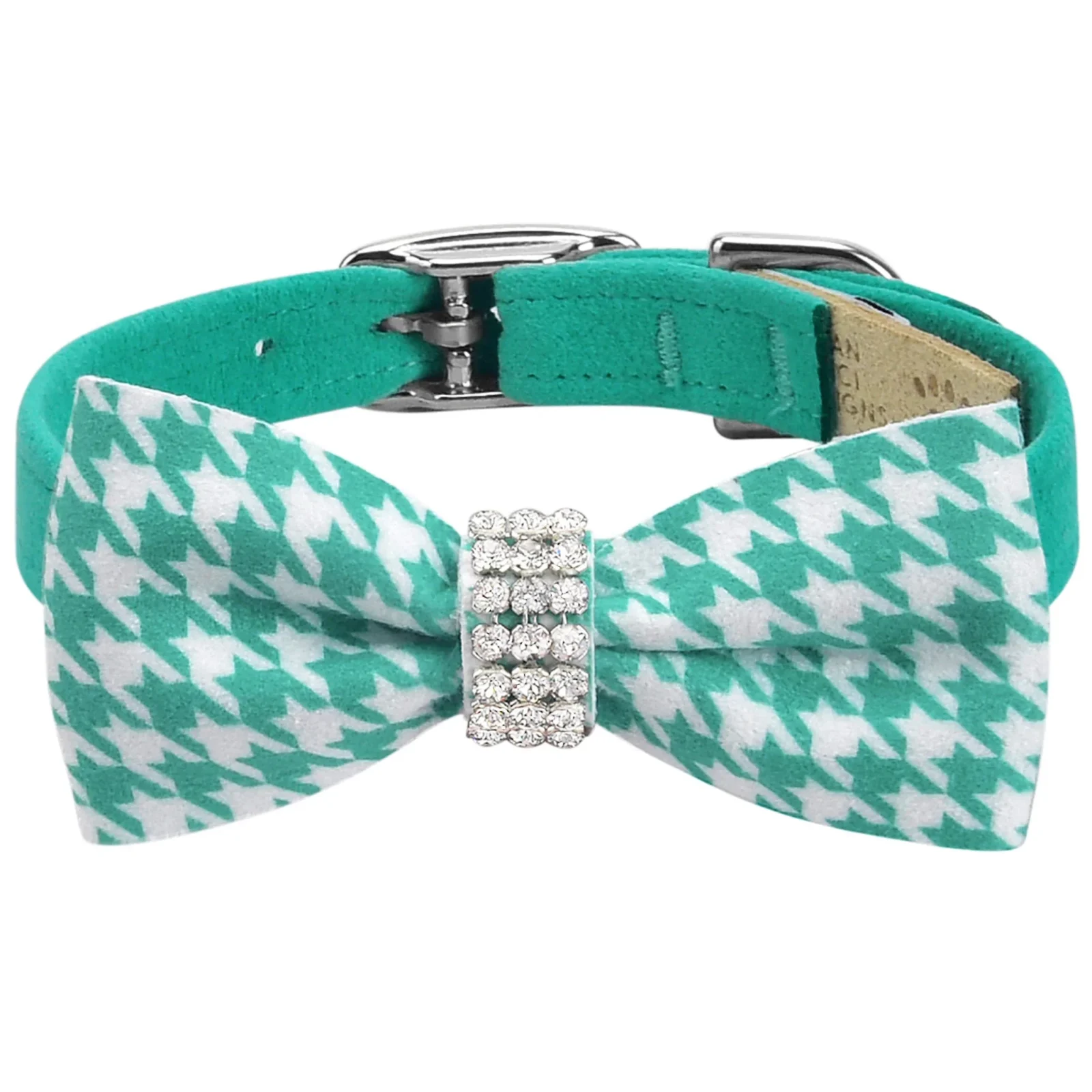 Susan Lanci Giltmore Tiffi Gingham Bow Tie Collar