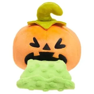 Bark Yak O Lantern Plush Dog Toy