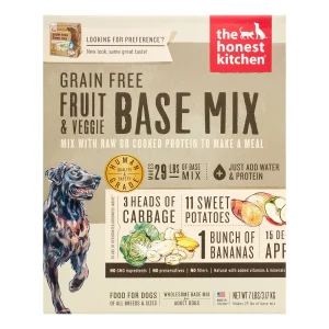 Honest Kitchen Grain-Free Fruit Vegetables Dehydrated Dog Food - 7 lb Box