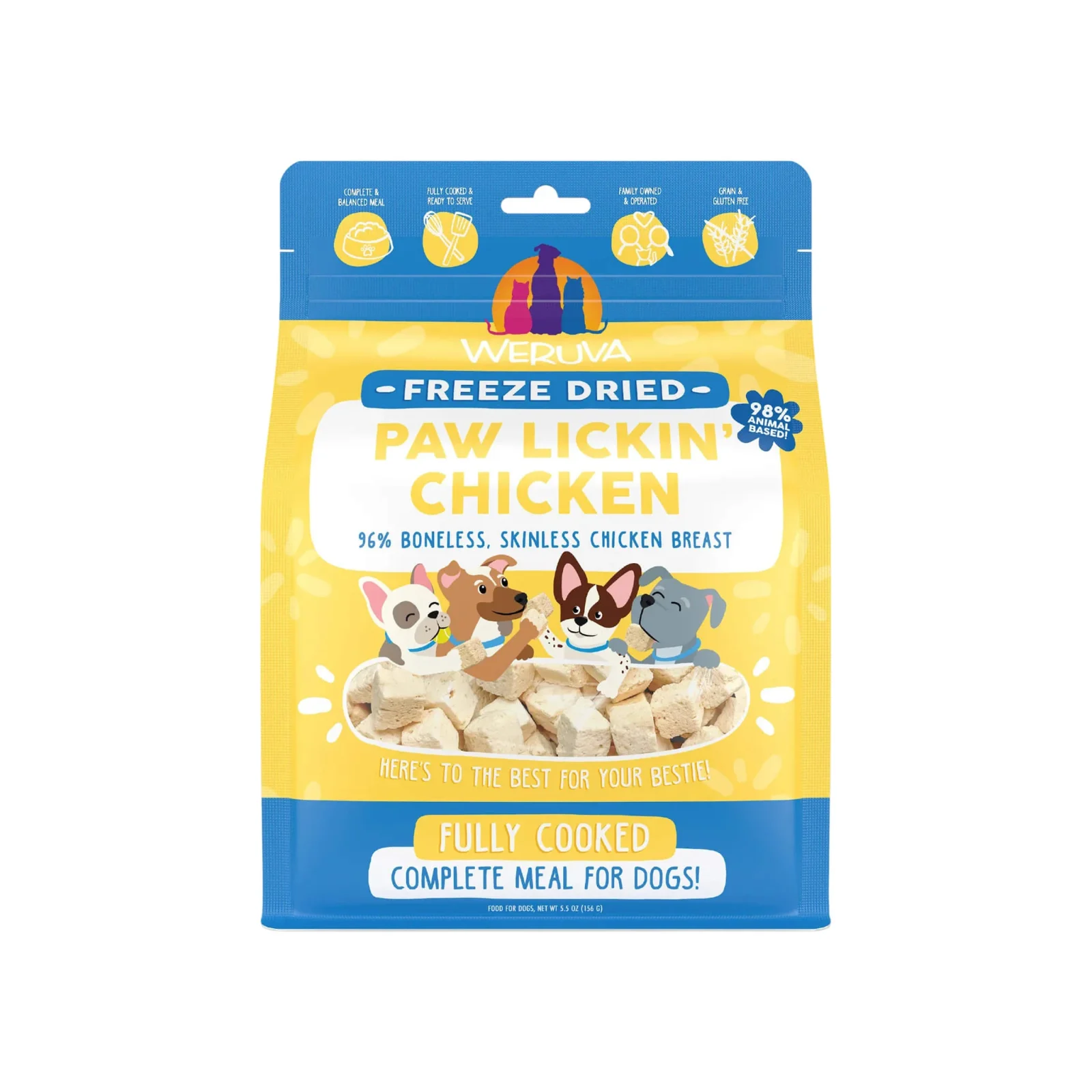 Weruva Fully Cooked Freeze Dried Dog Food