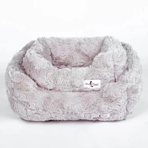 Hello Doggie Cuddle Dog Bed, Biscuit