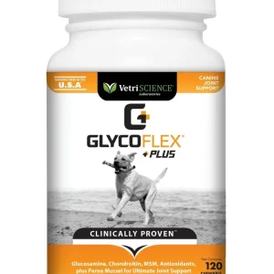 Vetriscience Labs GlycoFlex Plus Tablet Hip and Joint Dog Supplements - 120 ct Bottle