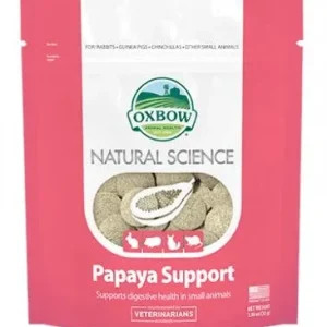 Oxbow Natural Science Papaya Support - 60 ct Bag