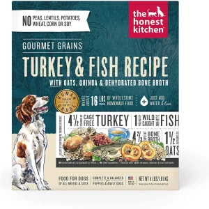 Honest Kitchen Gourmet Grain Turkey Dehydrated Dog Food - 4 lb Box