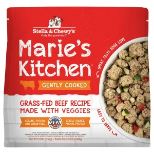 Stella & Chewy's Frozen Dog Food Marie's Kitchen Beef - 3.25 lbs