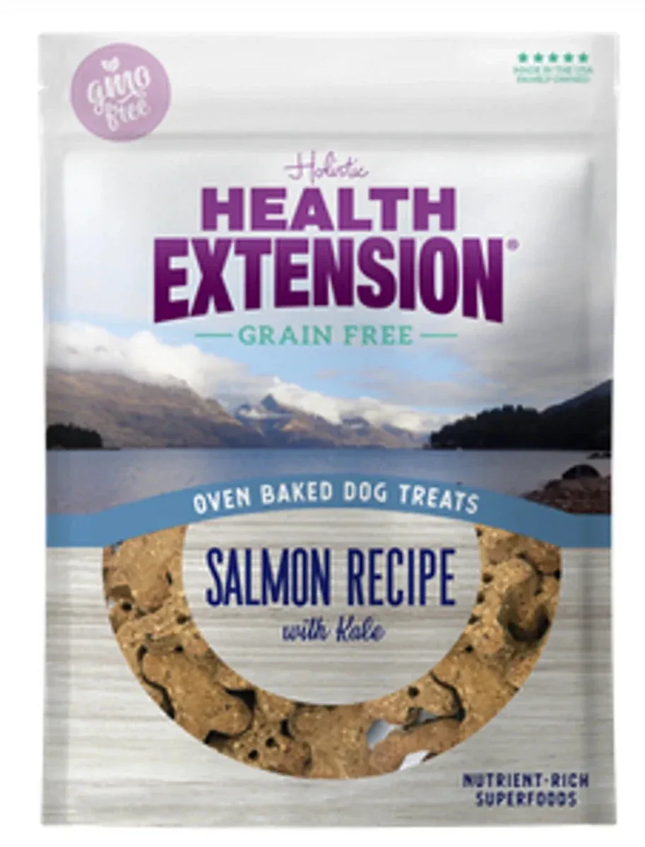 Health Extension Oven Baked Grain-Free, Salmon with kale