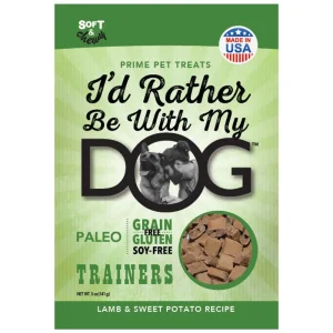 I'd Rather Be With My Dog Paleo - Lamb & Sweet Potato Trainers (5 oz)