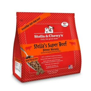 Stella & Chewy's Frozen Dog Food Dinner Morsels Beef - 4 lbs